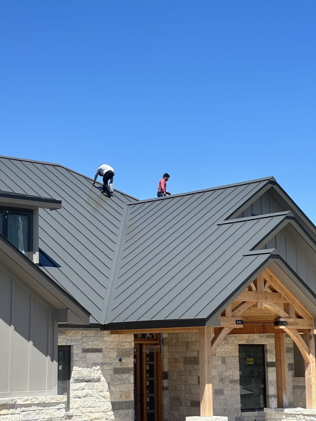 Roof envelope construction