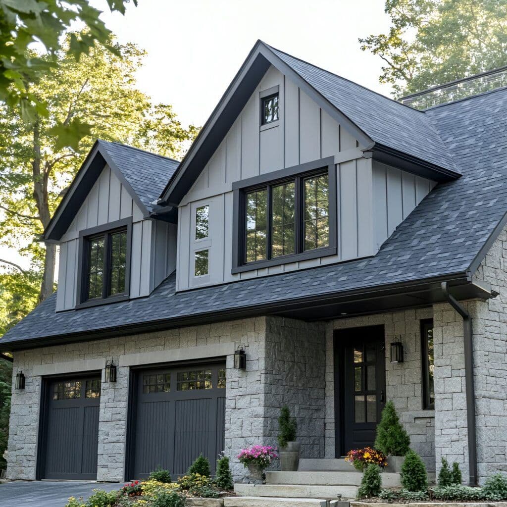 Modern farmhouse by Black Rock Builds